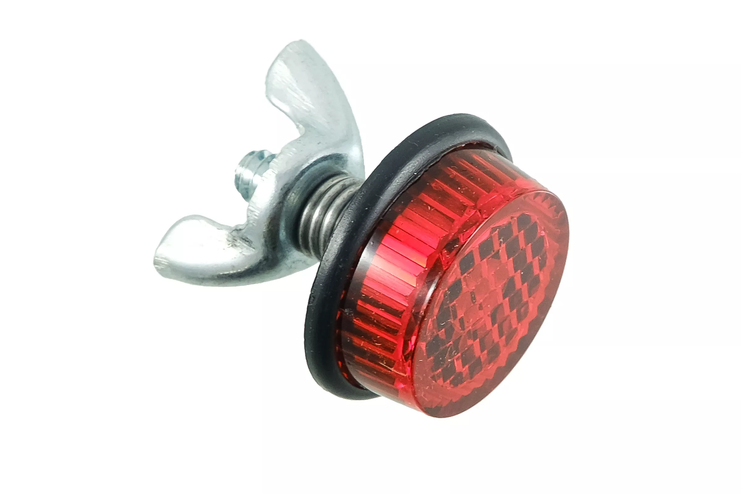 License Plate Reflectors Red