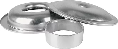 Lightweight 14in Air Cleaner Kit Plain No Element 2in Spacer ALL25906