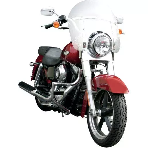Lindby Front Chrome Linbar Highway Engine Guard Bar Harley Switchback FLD 12-16