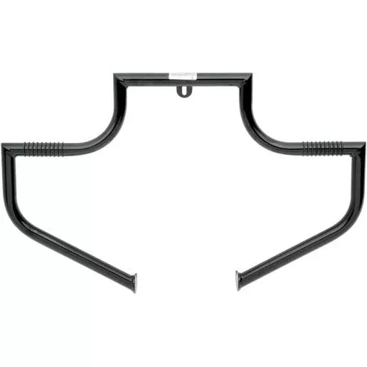 Lindby Front Gloss Black Linbar Highway Engine Guard Bar Harley FL Softail 00-17