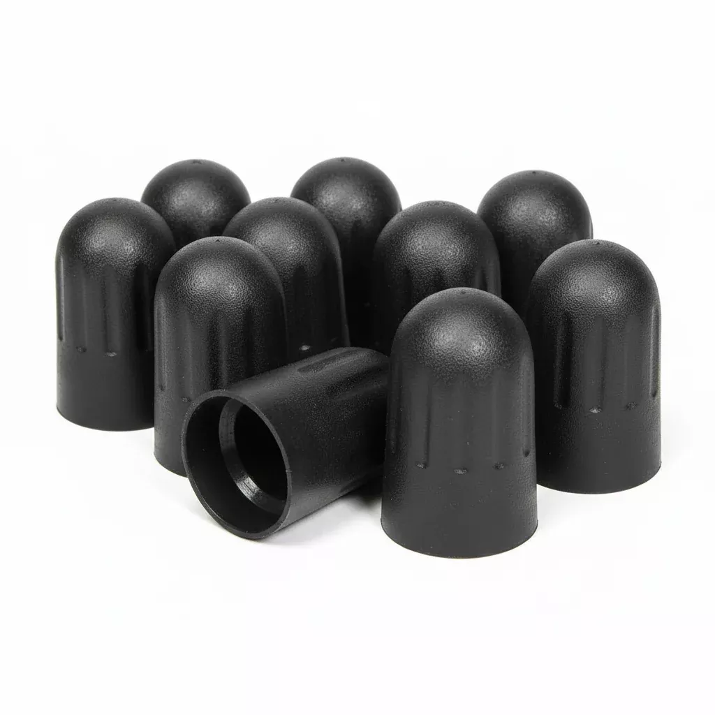 Long Plastic Valve Caps – TPMS Stems 20018/20008 0.305″-32 Bag of 100