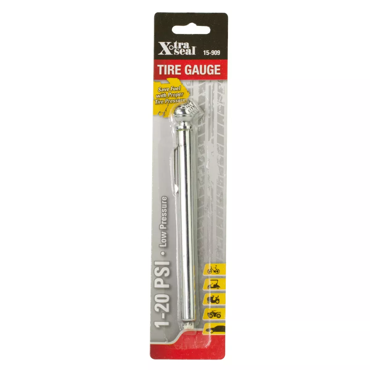Low Pressure Tire Gauge (1-20 PSI)