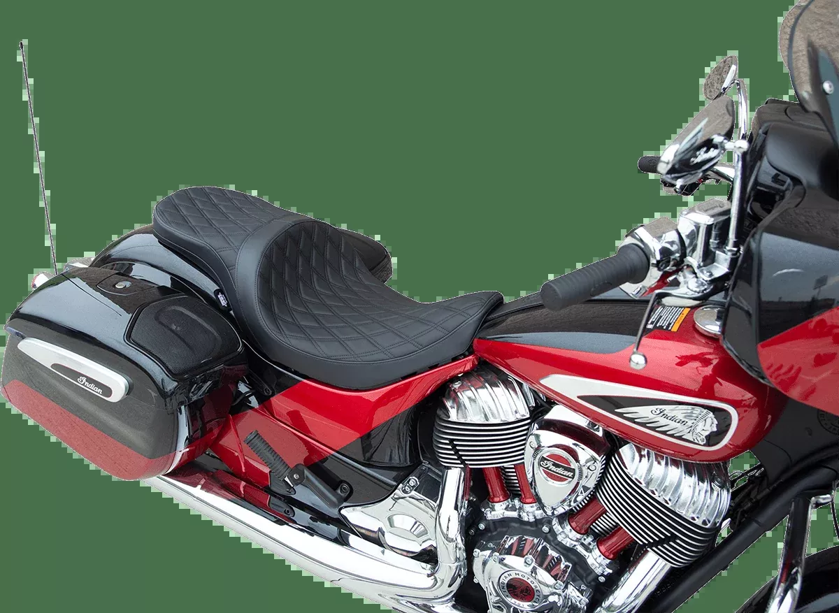 Low-Profile Touring Seat Indian