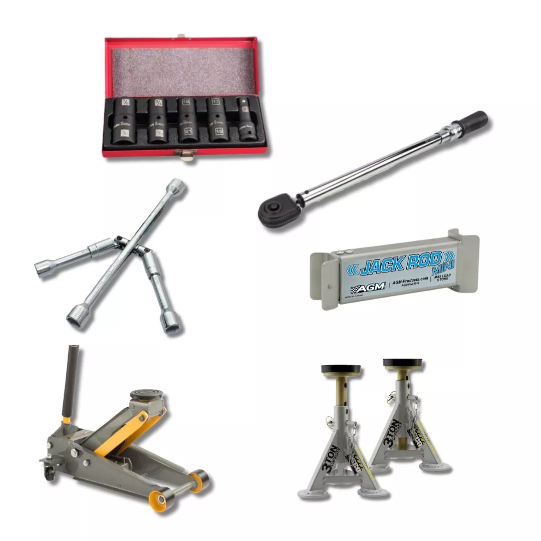 LREV-DIY - Low Ride EV- Tire Rotation DIY Kit