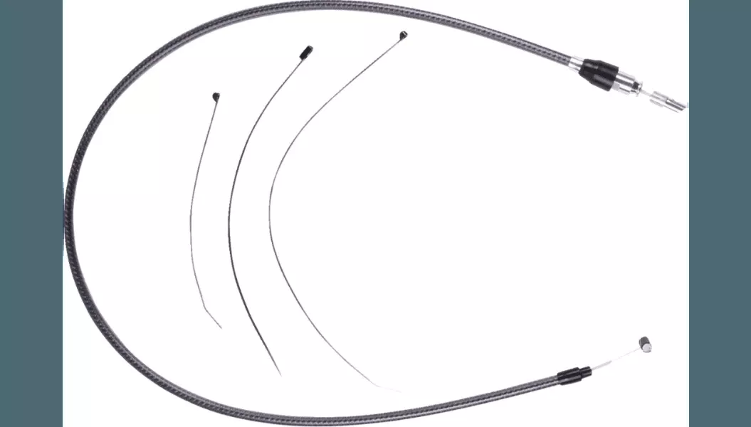 Magnum Shielding Quick Connect Upper Clutch Cable for '24-Up Harley Davidson Street Glide and '23-24 FLHXSE - Black Pearl