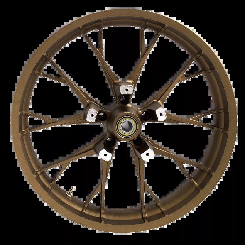MARLIN MATTE BRONZE WHEELS 14-26 HARLEY DAVIDSON BAGGERS 09-26
