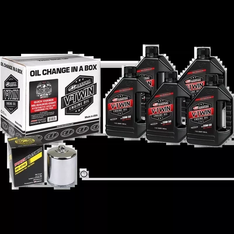 MAXIMA QUICK SYNTHETIC OIL CHANGE IN A BOX HARLEY DAVIDSON MODELS