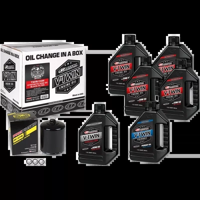 MAXIMA SYNTHETIC OIL CHANGE IN A BOX HARLEY DAVIDSON MODELS