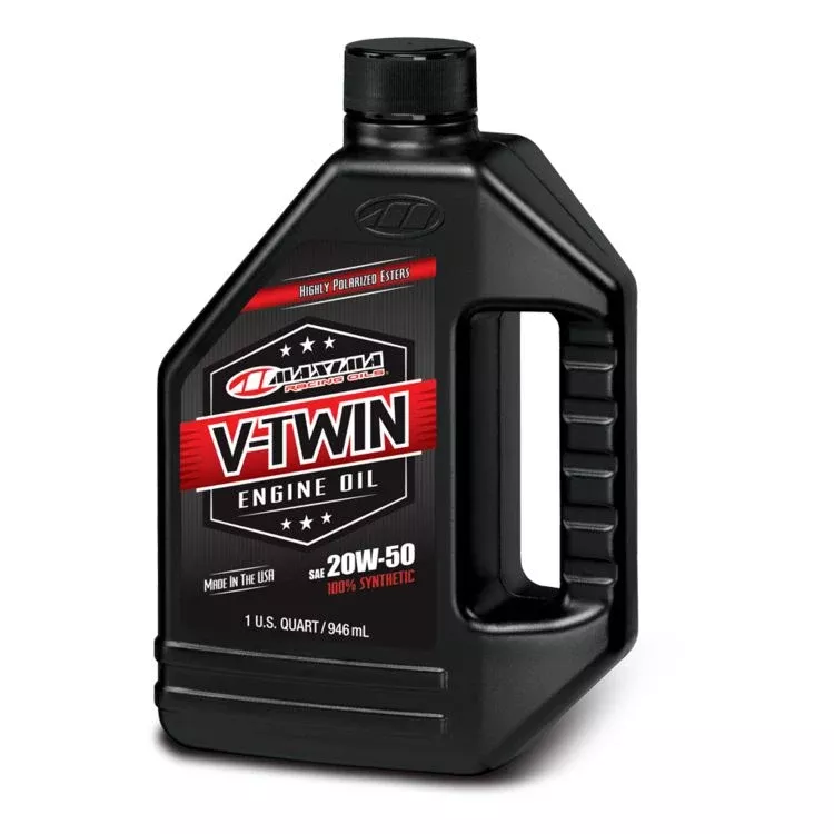 Maxima V-Twin Full Synthetic Engine Oil (1 quart)