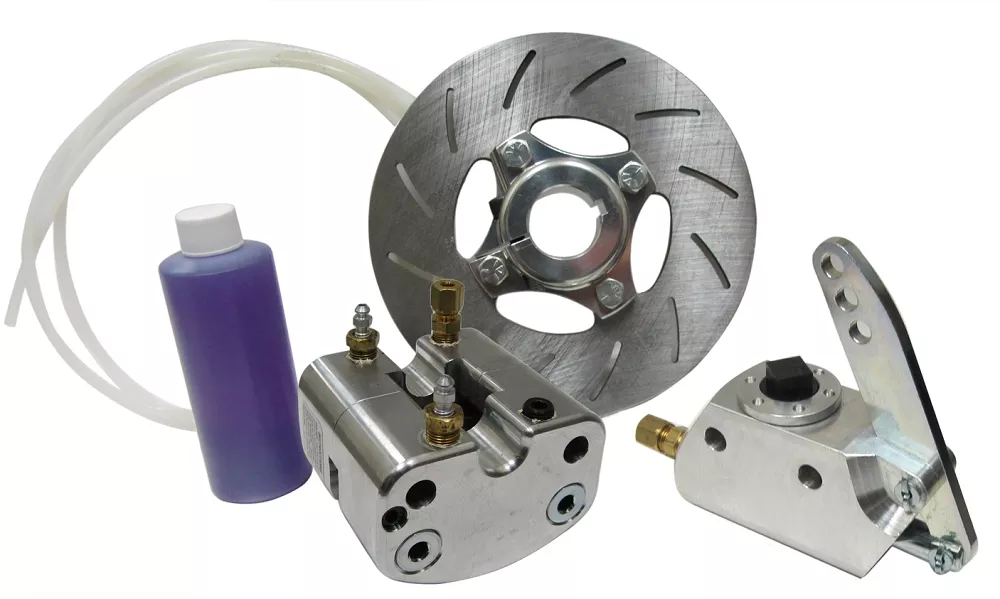 MCP Single Line Hydraulic Brake KitClear | 1" or 1-1/4" Bore
