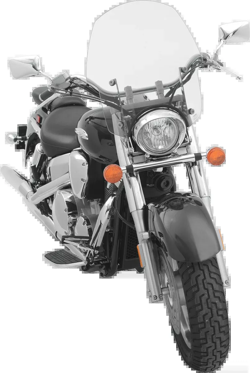 MEMPHIS SHADES Alley Cat Windshield – 9″ Headlight Cutout – Solar MEP5629