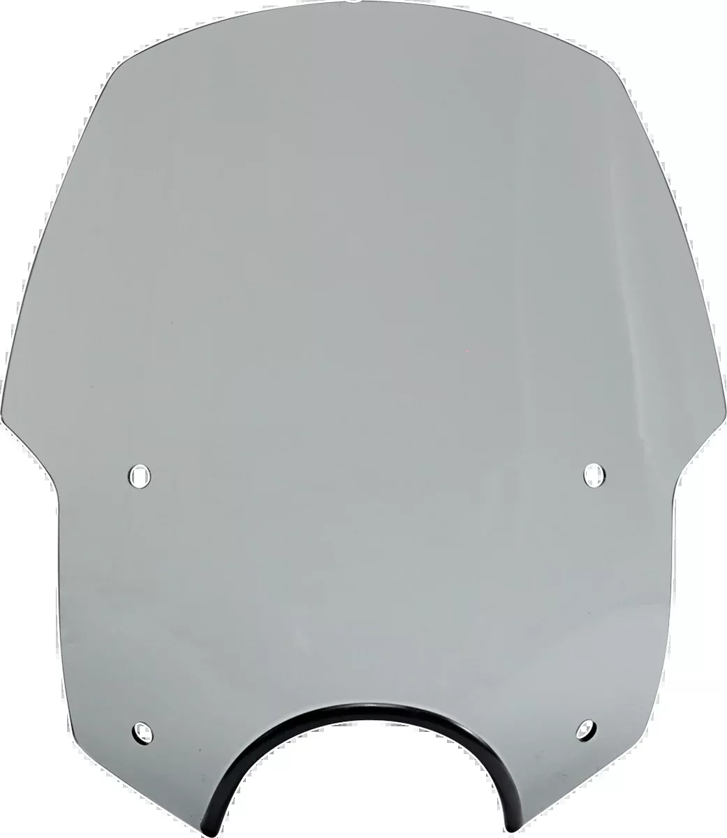 MEMPHIS SHADES Alley Cat Windshield – Headlight Cut Out – Black Smoke