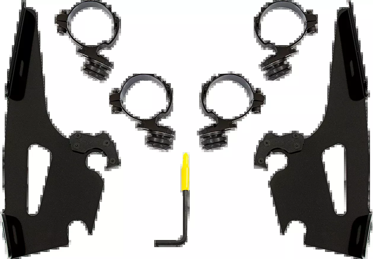 MEMPHIS SHADES Batwing Mounting Kit – Black – Honda MEB2067