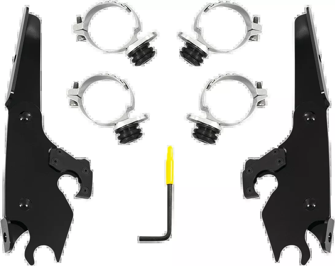MEMPHIS SHADES Batwing – Mounting Kit – Black – XL MEB2056