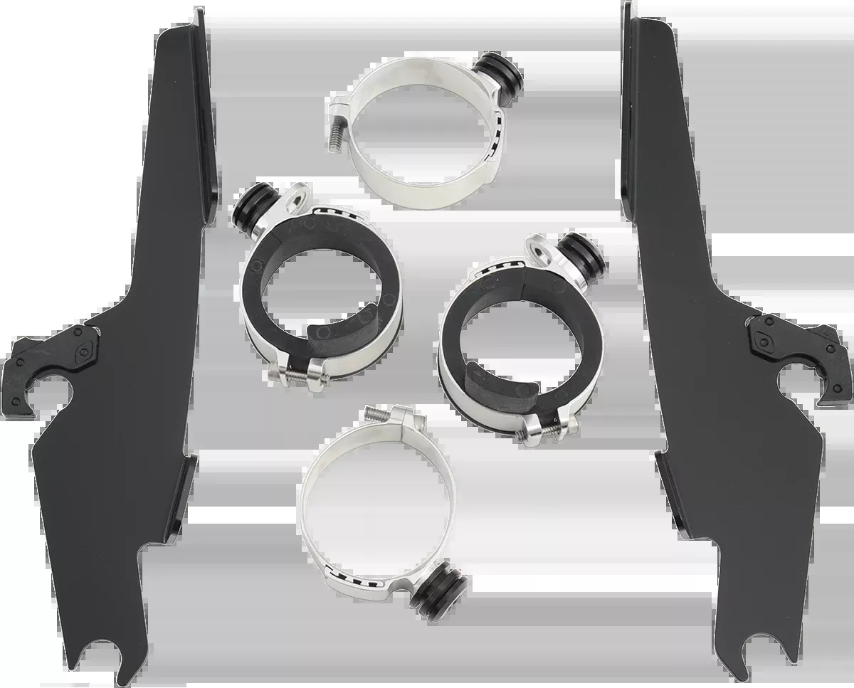 MEMPHIS SHADES Batwing Trigger Lock Mounting Kit – V Star – Black MEM8992