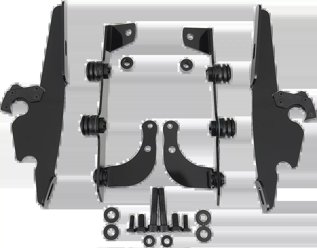 MEMPHIS SHADES Batwing Trigger Lock Mounting Kit – VT 750 Phantom – Black MEK1955