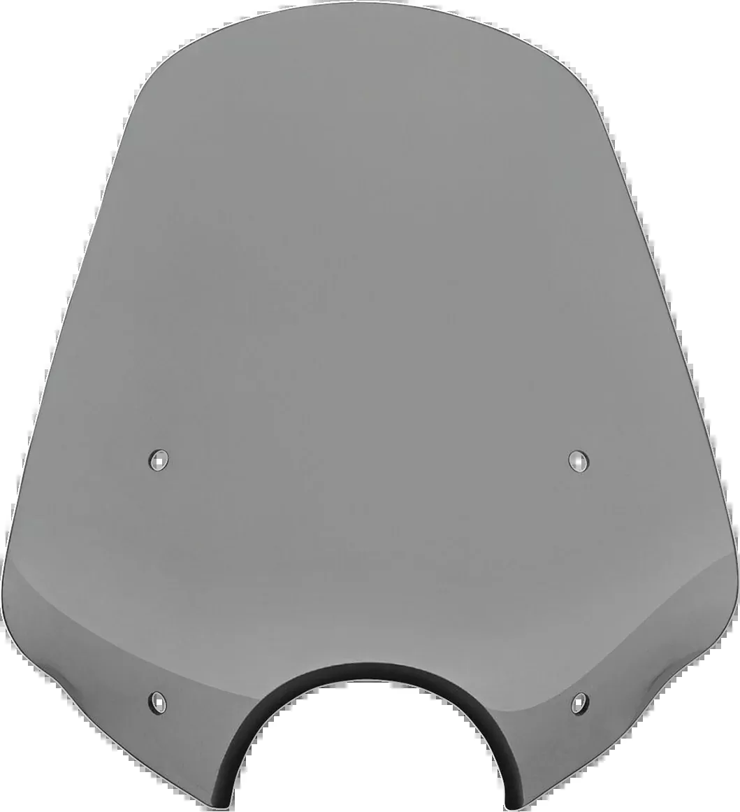 MEMPHIS SHADES Big Shot Windshield – Headlight Cutout – Black Smoke