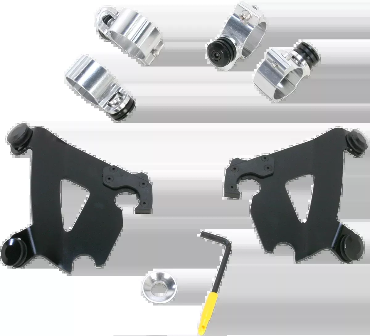 MEMPHIS SHADES Cafe Mounting Kit - Black - XL/FXD MEB1995