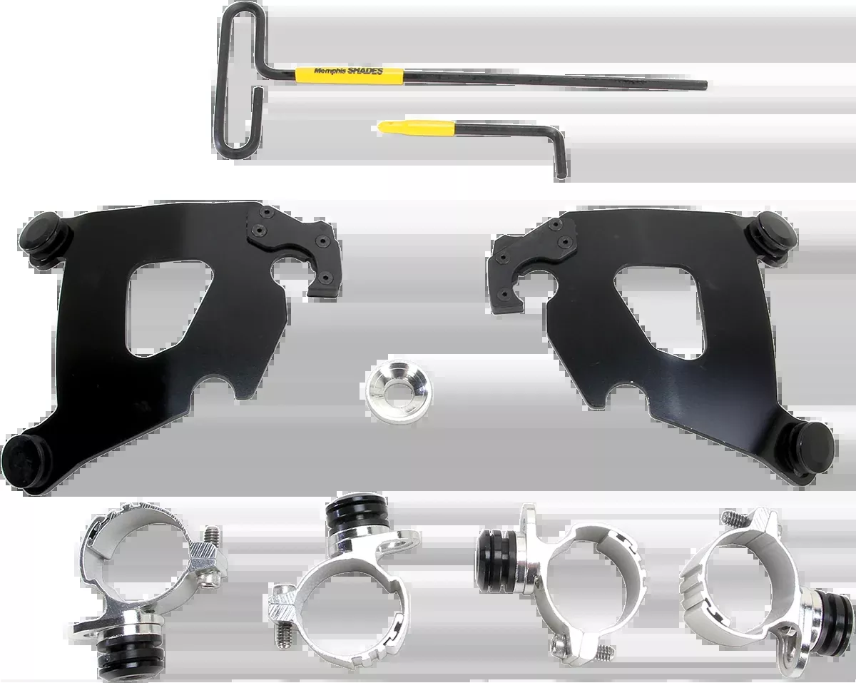 MEMPHIS SHADES Cafe Mounting Kit – Black – XL MEB2003
