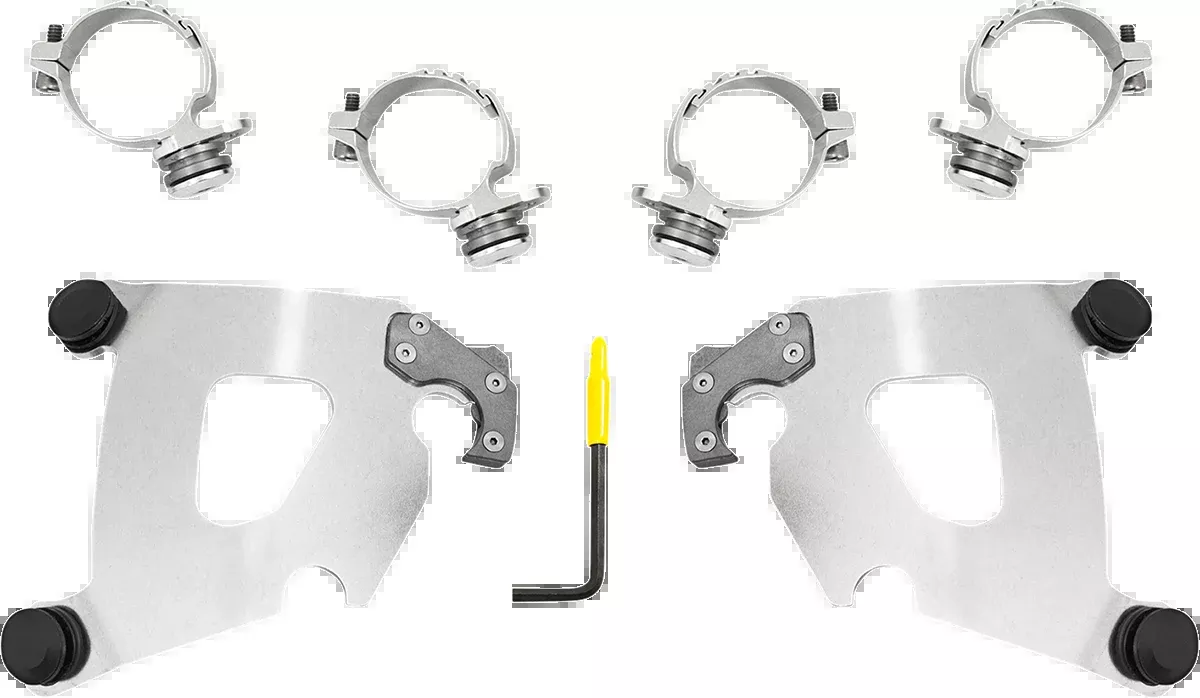 MEMPHIS SHADES Cafe Mounting Kit – Polished – XL1200X MEK2058