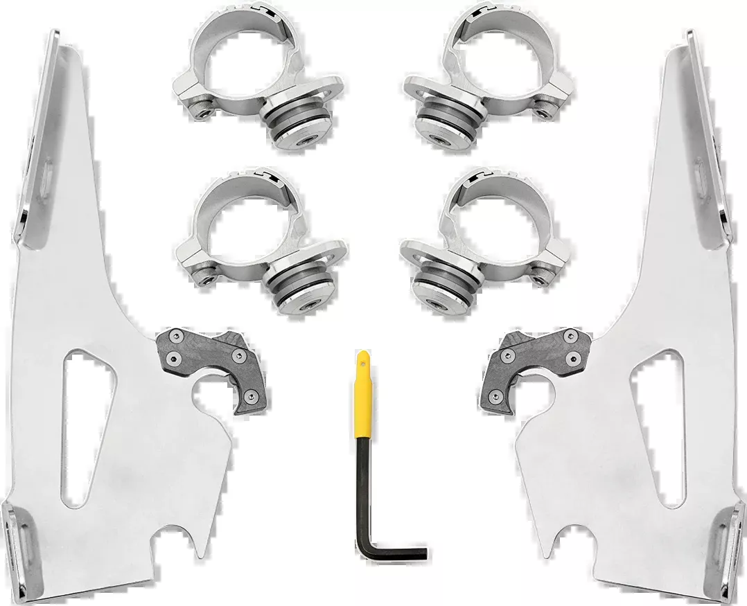 MEMPHIS SHADES Fats/Slim Mounting Kit – Polished – Scout MEK2019