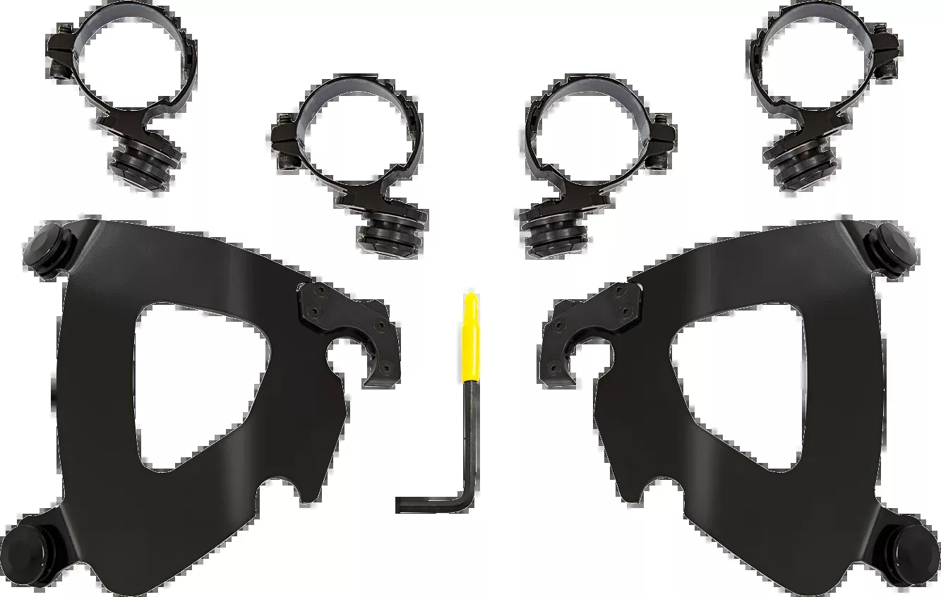 MEMPHIS SHADES Gauntlet Mounting Kit – Black – Honda MEB2068