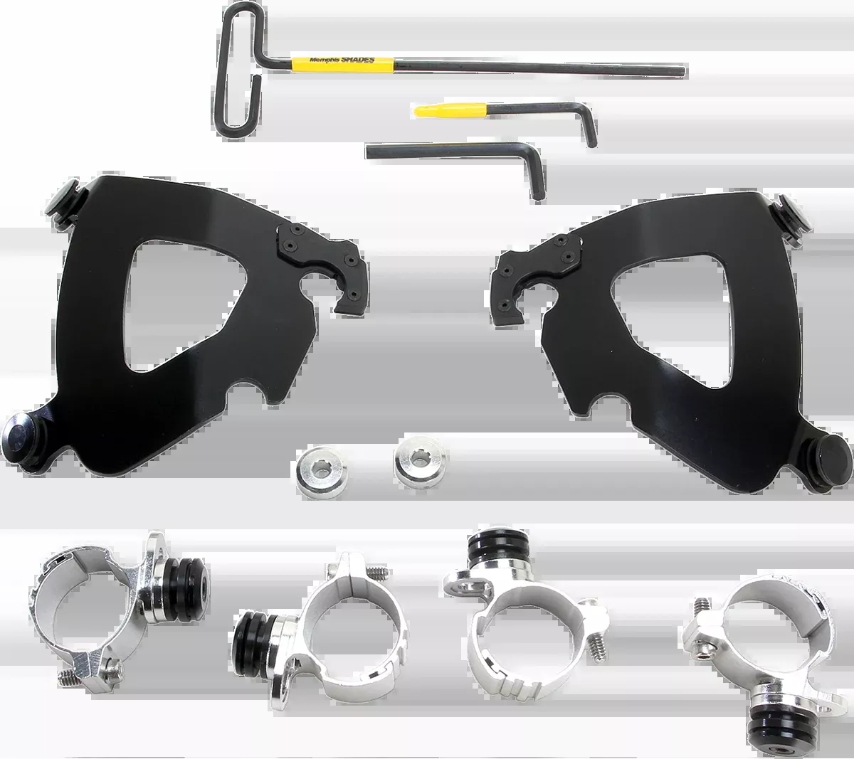 MEMPHIS SHADES Gauntlet Mounting Kit – Black – XL1200 MEB2006