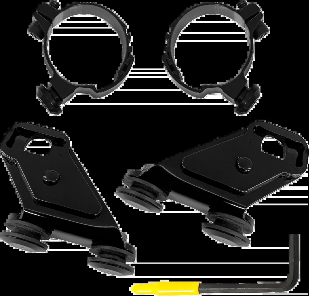 MEMPHIS SHADES Lowers Mount/Hardware - Black - CMX1100 MEB9990