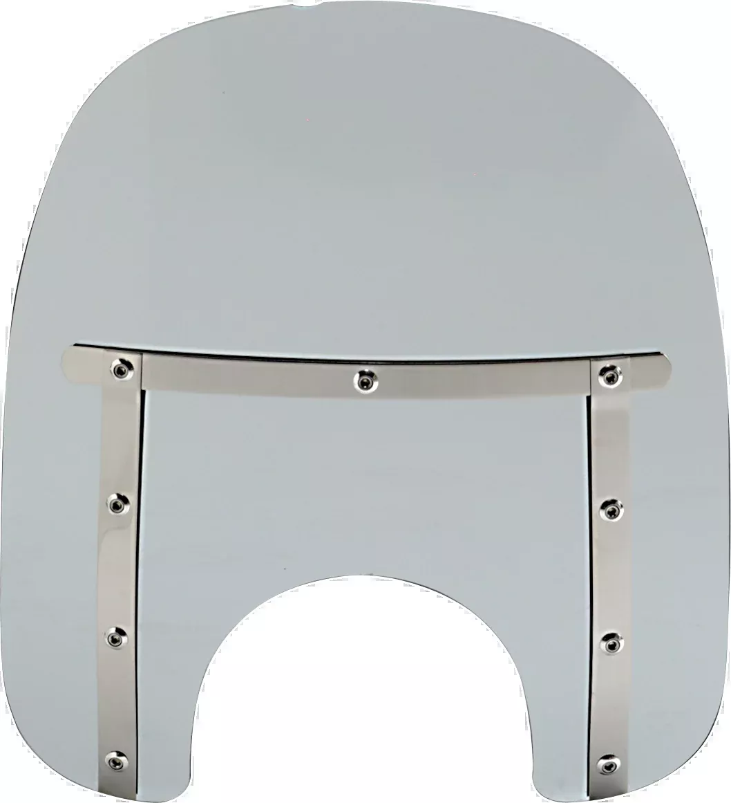 MEMPHIS SHADES Memphis Slim Windshield - Headlight Cutout - Black Smoke