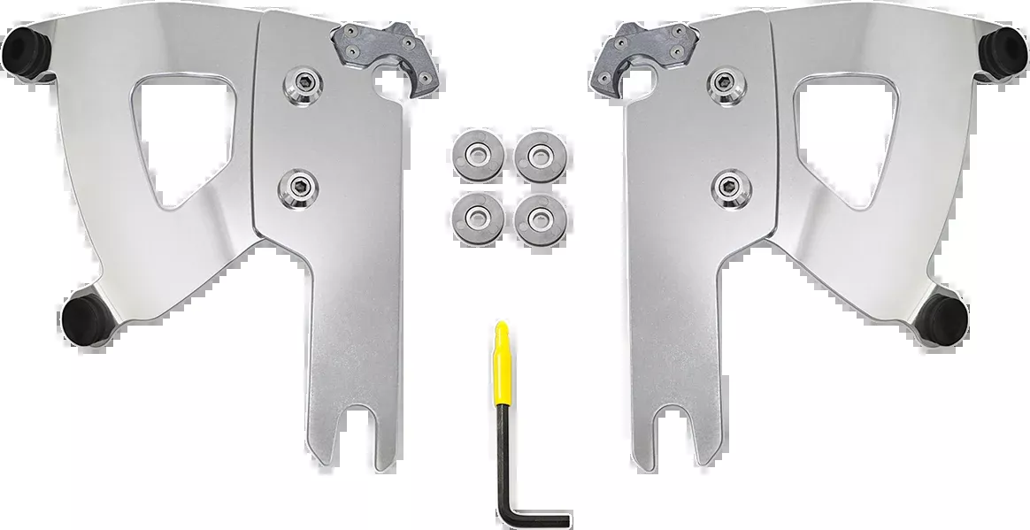 MEMPHIS SHADES Road Warrior Mounting Kit – Polished – FLHR MEK2039