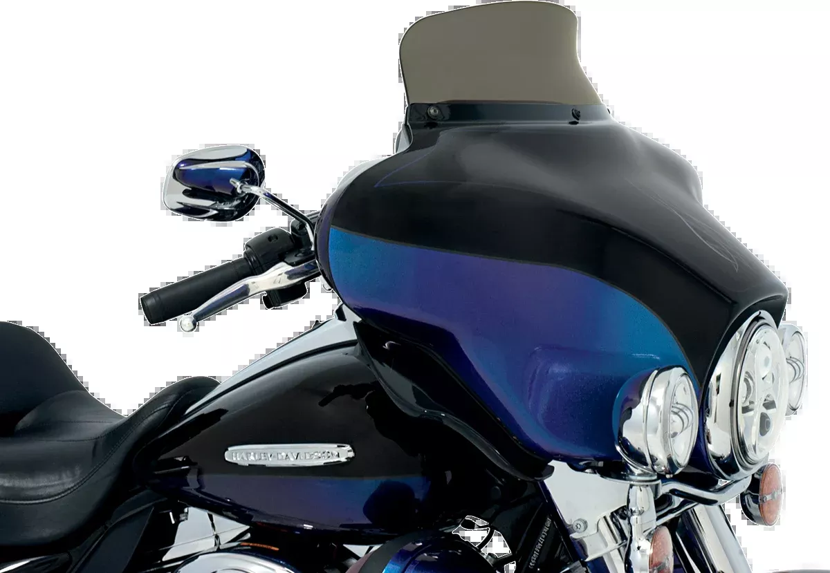 MEMPHIS SHADES Spoiler Windshield – 5″ – Smoke – FLH MEP8571