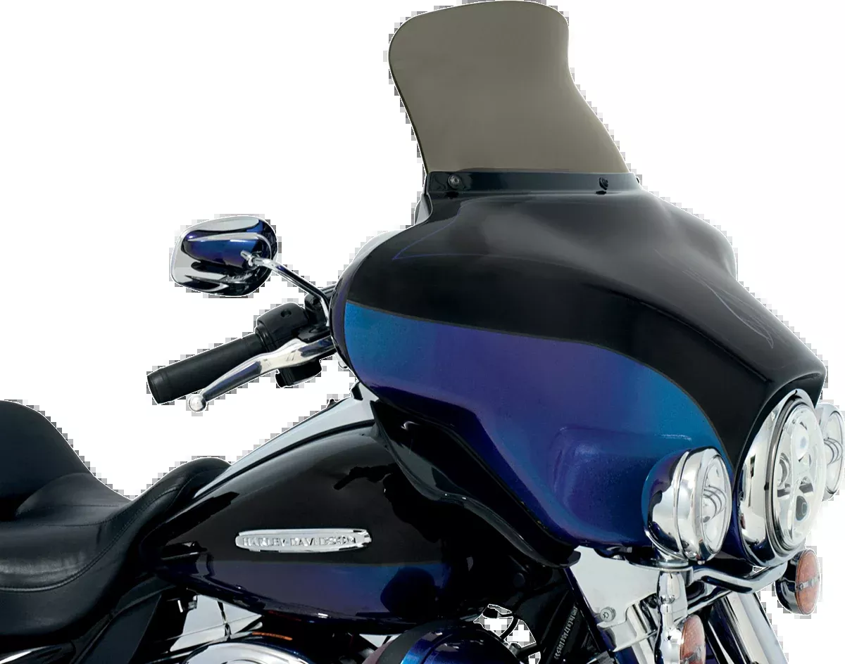 MEMPHIS SHADES Spoiler Windshield – 9″ – Smoke – FLH MEP8591