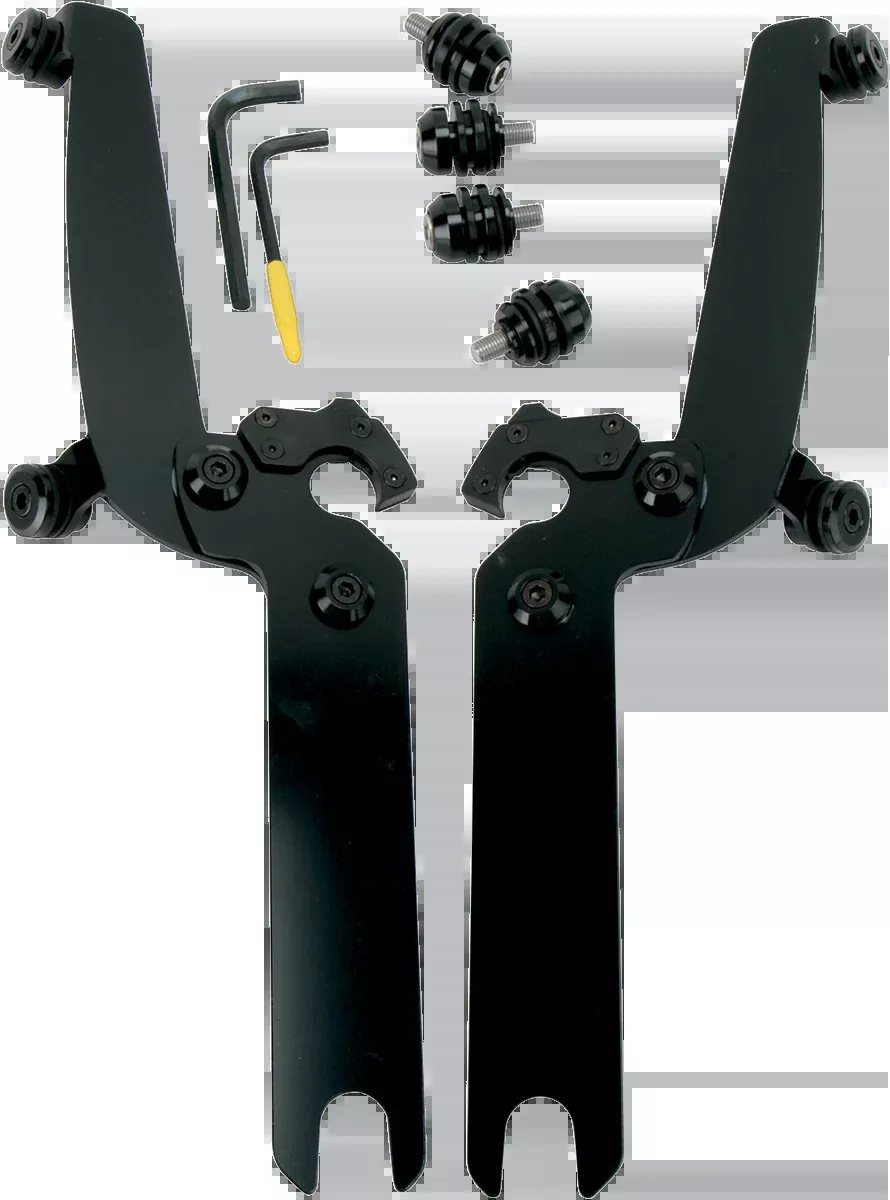 MEMPHIS SHADES Sportshield Trigger-Lock Mounting Kit – Black – Covered MEB8922