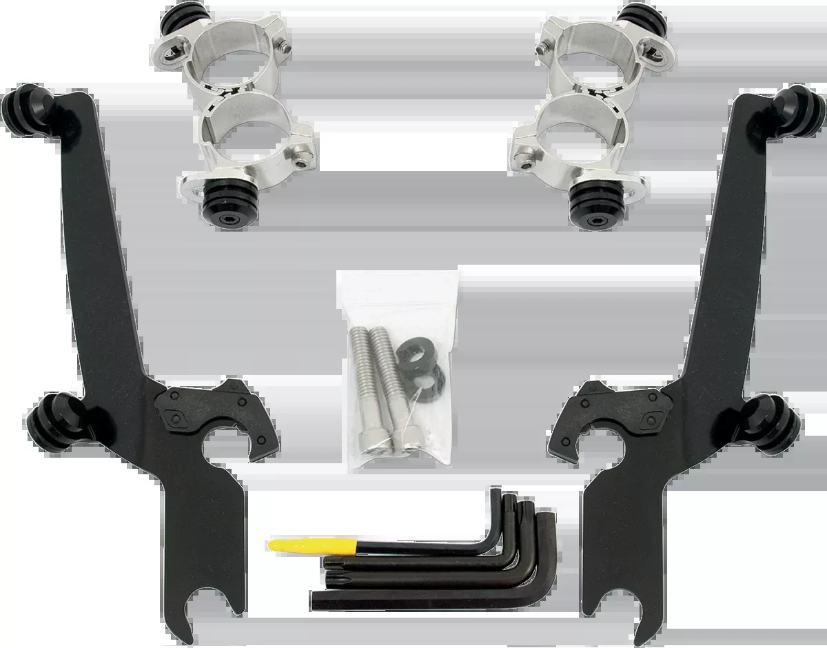 MEMPHIS SHADES Sportshield Trigger-Lock Mounting Kit - Black - XL48 MEB1985