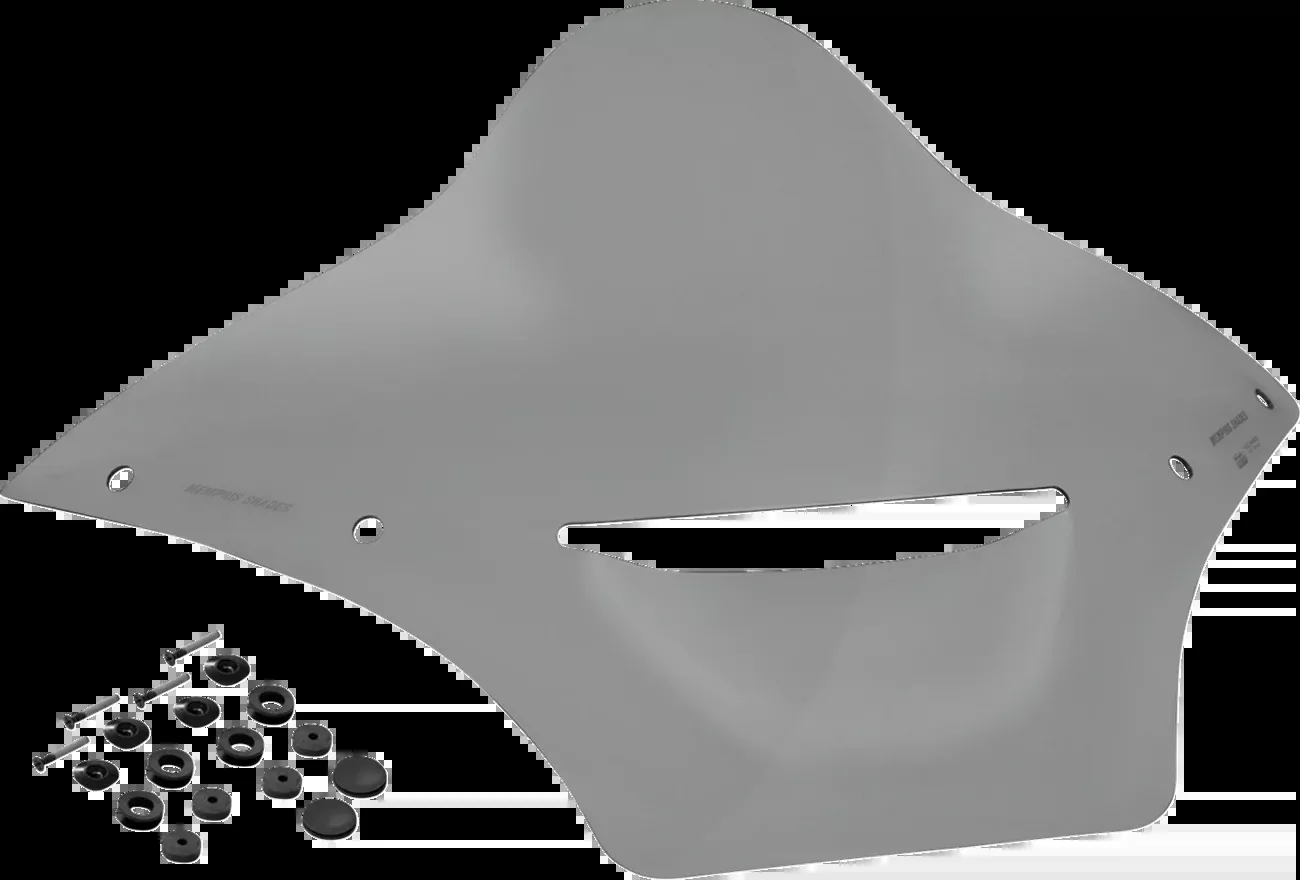 MEMPHIS SHADES Vented Windshield – BRL Race Bubble – FLTRX
