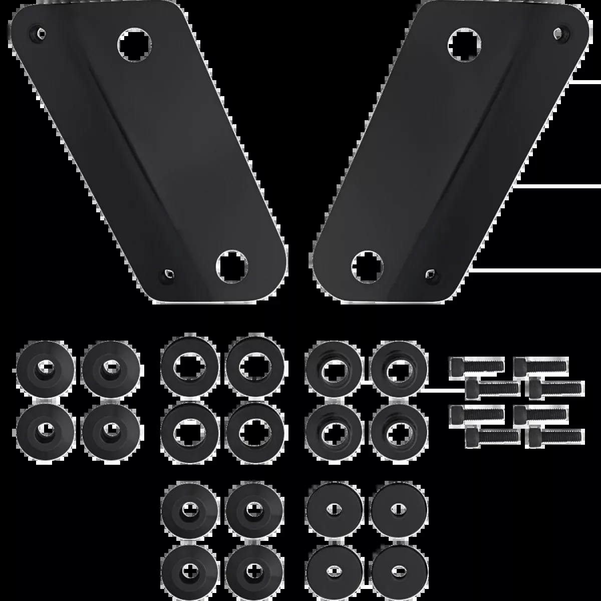 Memphis Shades Windshield Adapter Kit for 24 FLHX