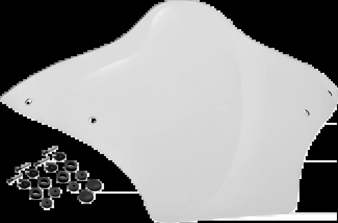MEMPHIS SHADES Windshield - BRL Race Bubble - Clear - FLTRX - MBR100304