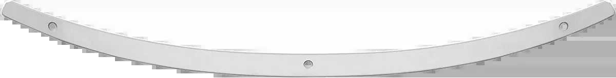 MEMPHIS SHADES Windshield Trim – Polished – Solid – ’96-’13 FLH MEM0942
