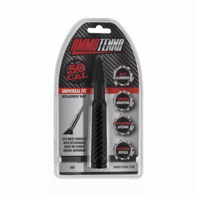 Metra 50CFB Black Carbon Fiber Wrap0.50 Caliber Replica Antenna