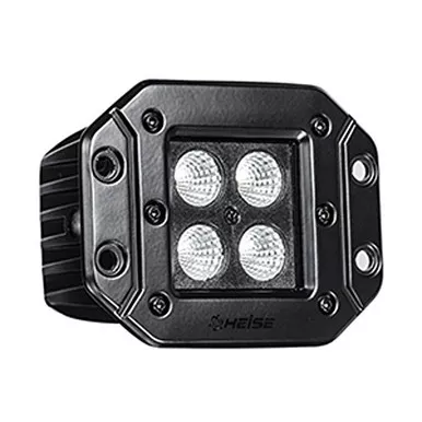 Metra HE-BFMCL2 3 Inch Flush Mount 4 LED Cube Flood Light