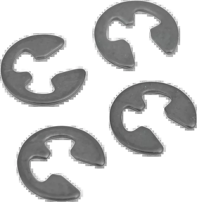 Mikuni Motorcycle 4 Pack Carburetor Needle Jet E-Rings for Harley Davidson