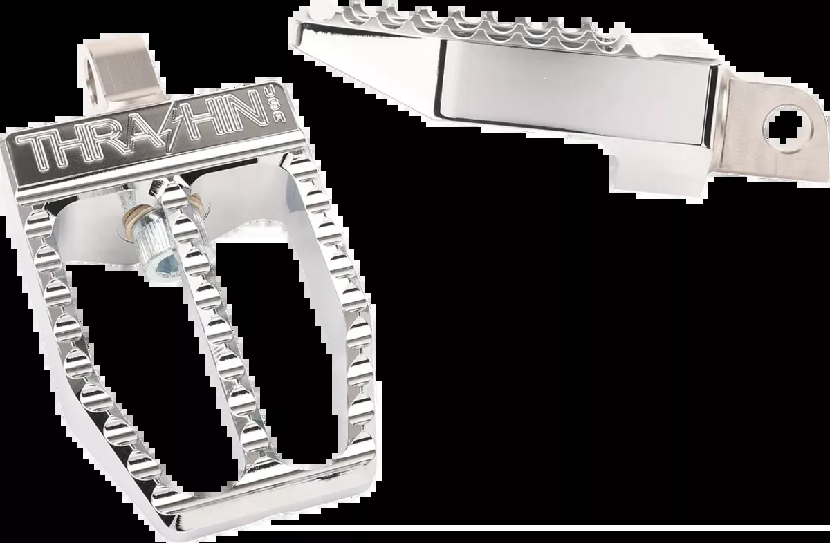 Militant Footpegs - Front/Rear - Chrome