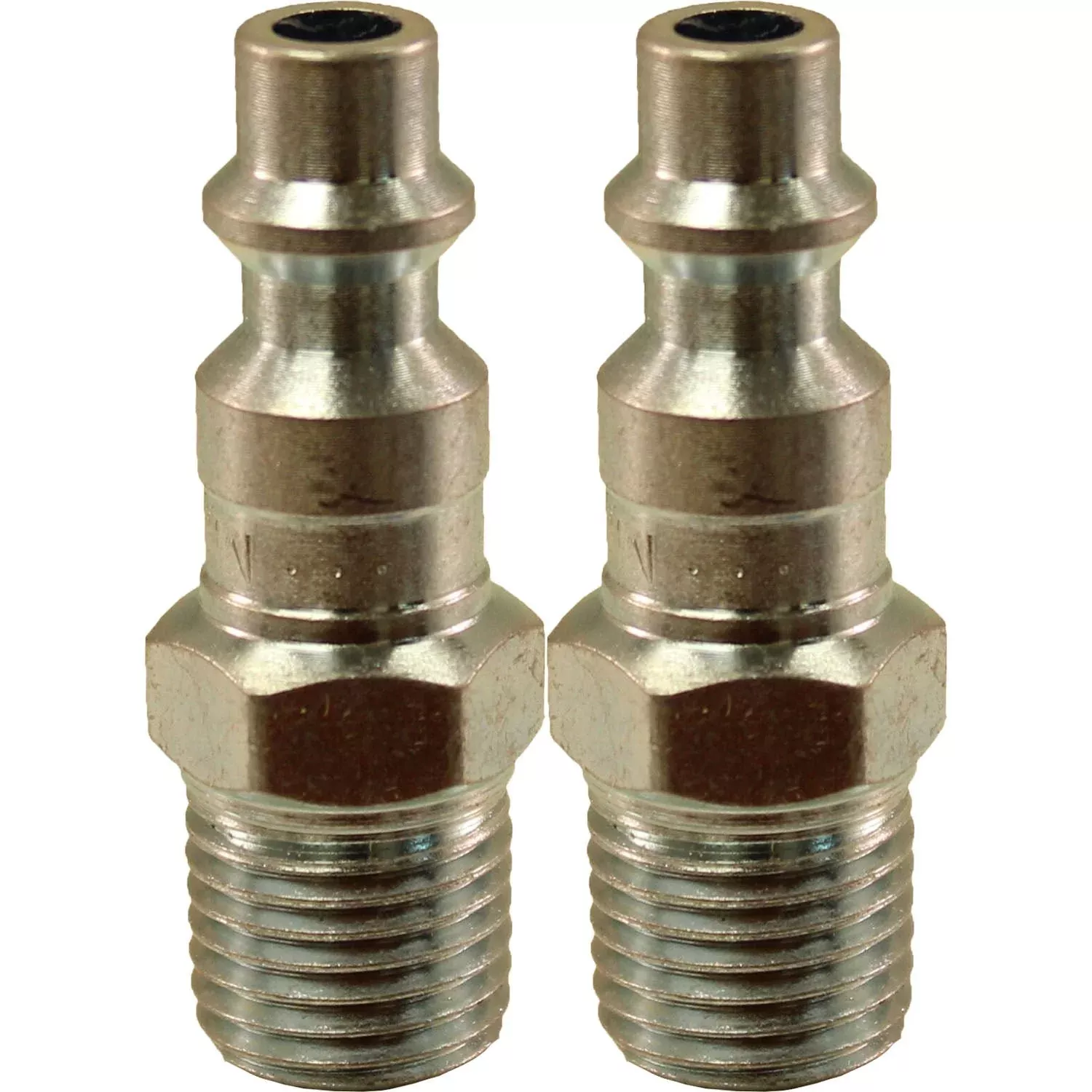 Milton 727 1/4″ MNPT M Style Plug, 40 SCFM 300 PSI, Pack of 2