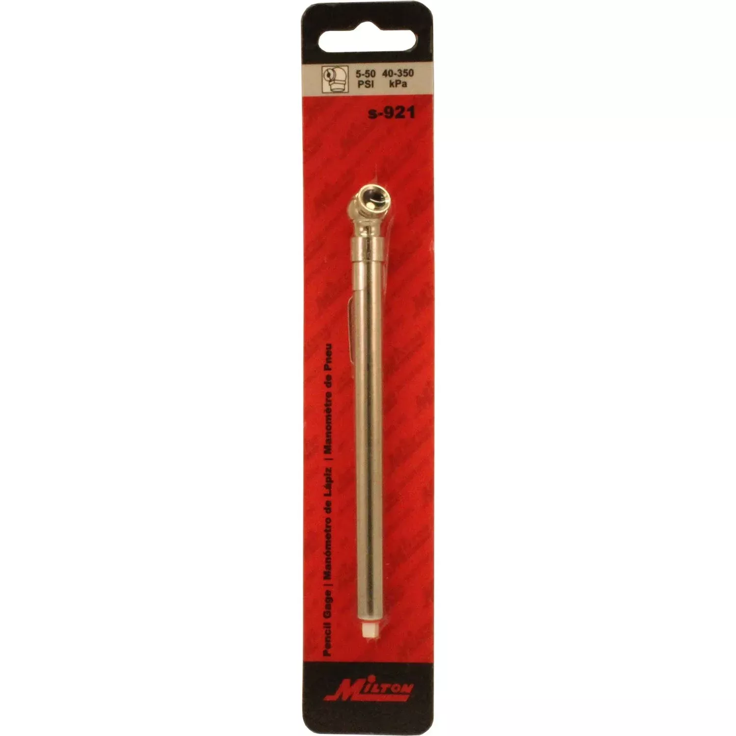 Milton S-921 Pencil Tire Gauge 5-50 PSI