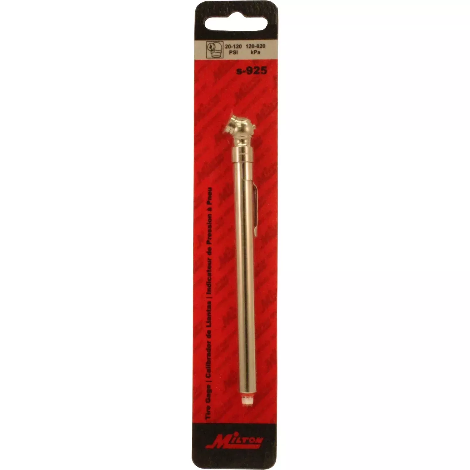 Milton S-925 Pencil Tire Gauge 20-120 PSI