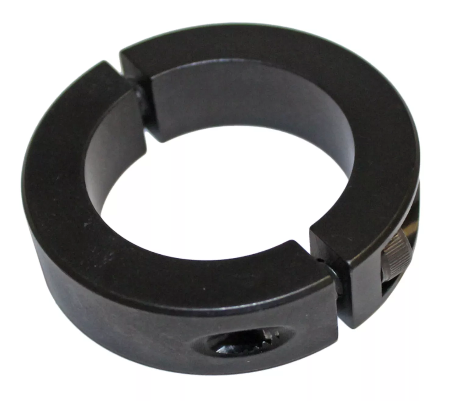 Mini Split Lock Collar (Black) Aluminum | 1-1/4" ID