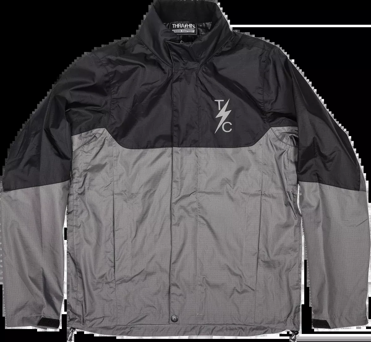 Mission WP Rain Jacket - Black/Gray - 3XL