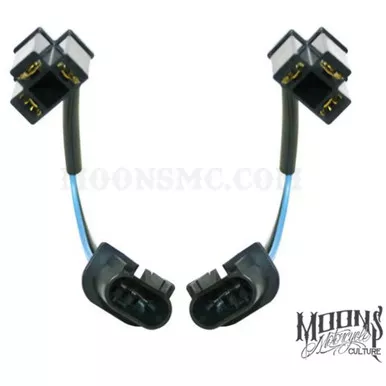 MOONSMC H13 to H4 Headlight Conversion Cable - Pair