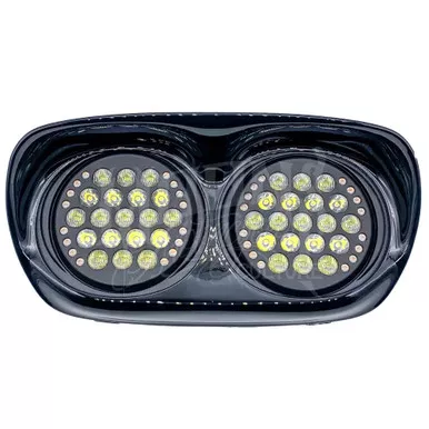 MOONSMC Road Glide 2002-2013 Dual Fly Eye LED Headlight