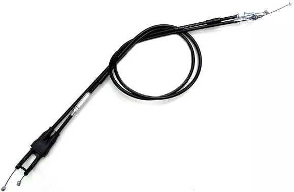 MOTION PRO BLACK VINYL THROTTLE PUSH-PULL CABLE SET 05-0388